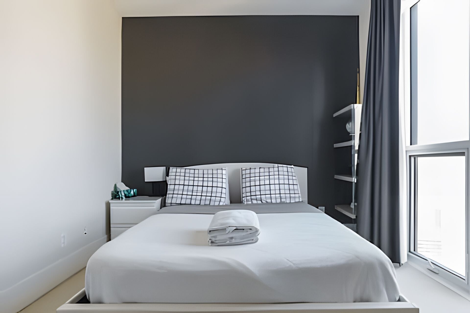 Elite Apartment | Frette Italian sheets, premium bedding, individually decorated