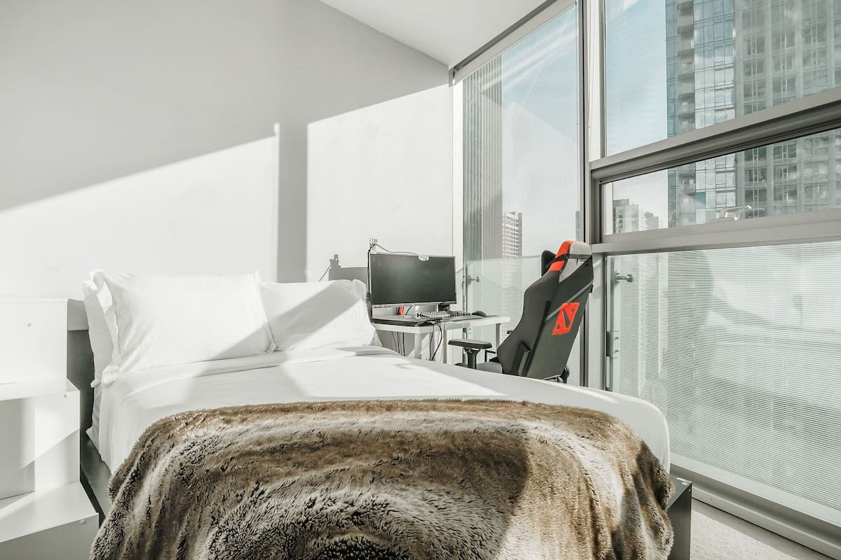Căn hộ dành cho gia đình | Bộ trải giường bằng vải Frette của Ý, bộ đồ giường cao cấp