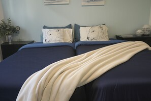 2 chambres, accès Internet, draps fournis