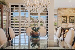 Dining - The Springs - Rancho Mirage - Single level, no stairs, 3 outdoor patios, garage (Rancho Mirage)