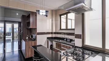 Apartamento conforto, vista para o mar | Cozinha privada