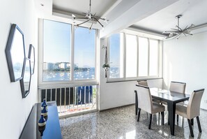Living area - Botafogo: amplo com vista para o mar (Rio de Janeiro)