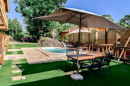 Recanto da Feiticeira | Double suite with kitchen