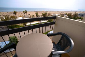 Quadruple Room, Balcony, Sea View | Balcony