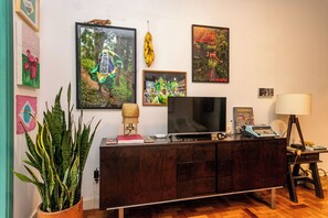 Apartamento clássico | Área de estar