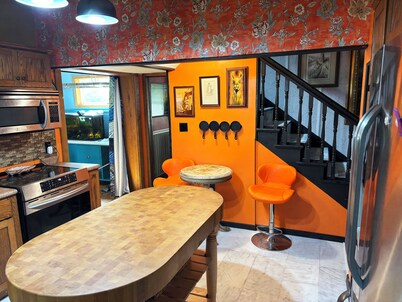 Unique 4-bedroom house with private patio - walking distance to downtown Yankton