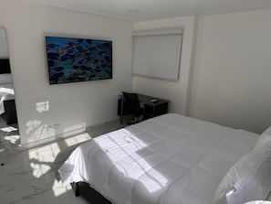 In-room safe, iron/ironing board, free WiFi