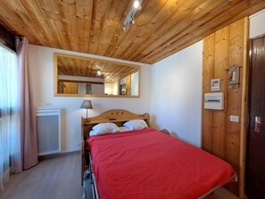 WiFi - 50m from resort center, Ground floor, view parking, parking, tv, ski locker, 12m², Les 2 Alpes (Les Deux Alpes)