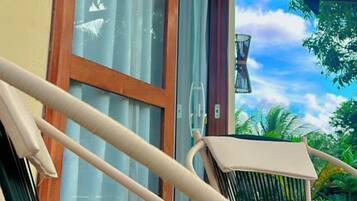 Luxury Chalet, Balcony, Pool View | Garden view