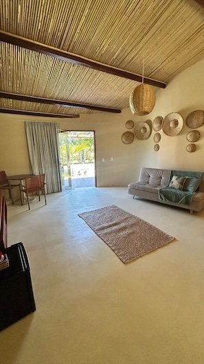 Chalet Deluxe, balcón, vista a la alberca | Wifi gratis