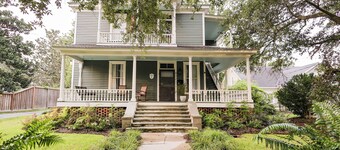 Treehouse views in Historic Downtown Thomasville, Georgia
