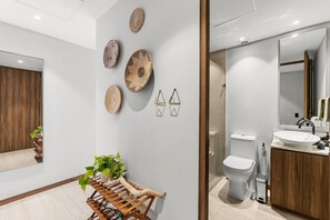 Deluxe-Apartment | Badezimmer