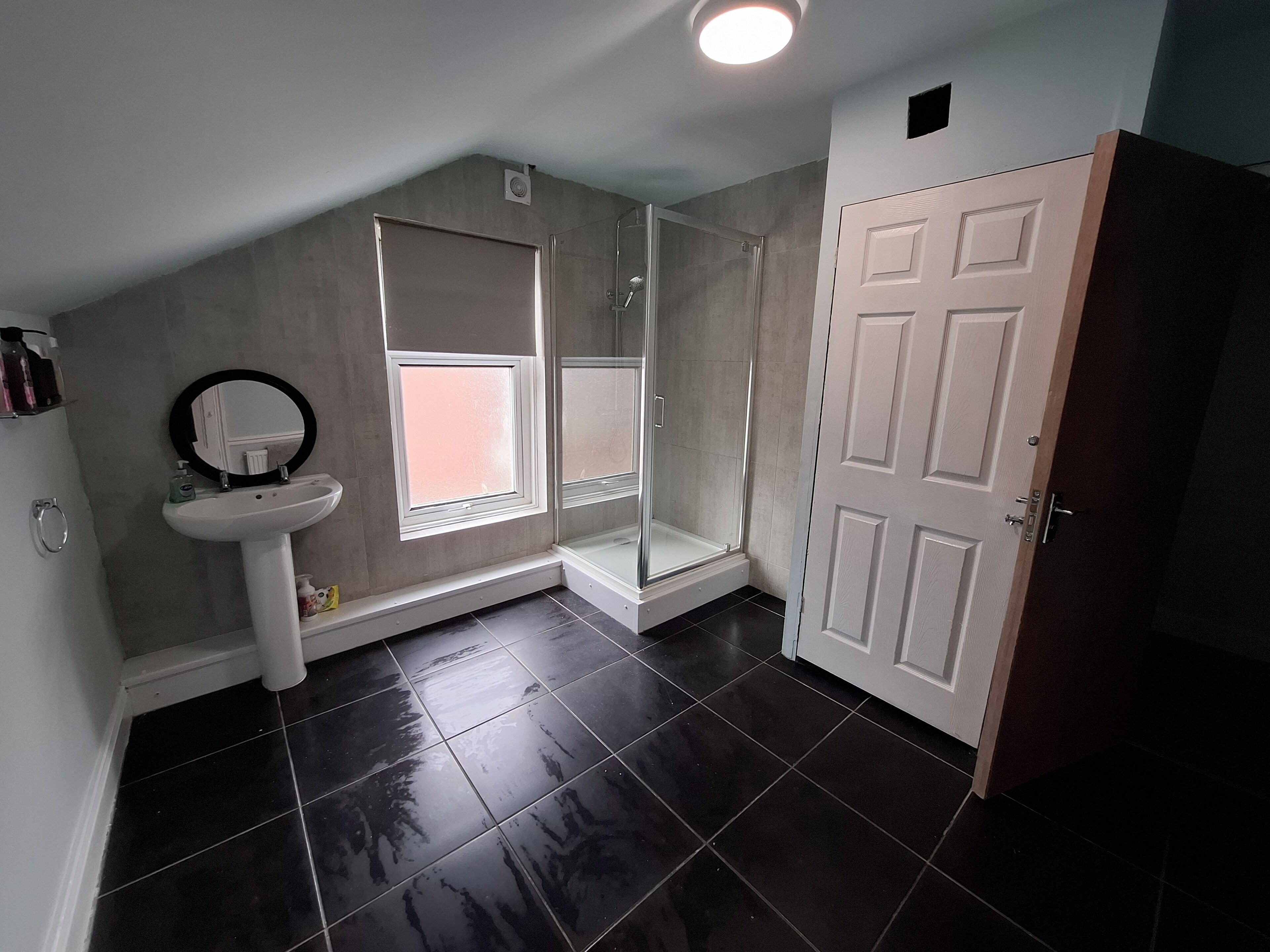 Jetted tub, towels, soap, toilet paper