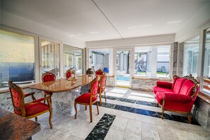 Dining - 4 Bedroom Villa with Heated Indoor Pool in Kapla (Kapla)