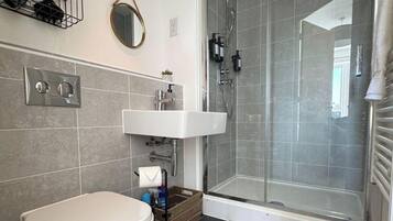 Hair dryer, towels