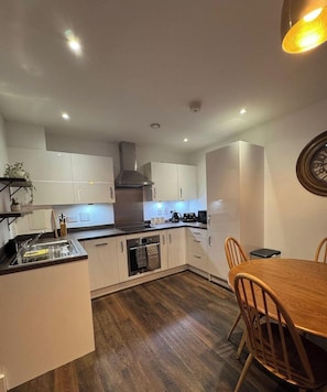 Microwave, oven, dishwasher, toaster