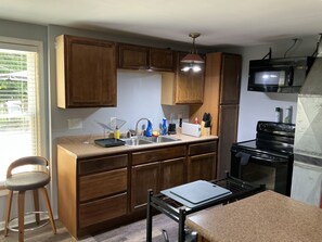 Microwave, oven, stovetop