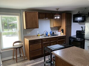 Microondas, horno y parrilla de estufa 