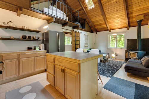 Tiny: An A-Frame Cabin in the Woods