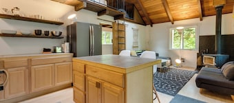 Tiny: An A-Frame Cabin in the Woods