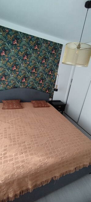 1 Schlafzimmer, Bügeleisen/Bügelbrett, kostenloses WLAN, Bettwäsche