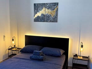 2 habitaciones, tabla de planchar con plancha y wifi gratis