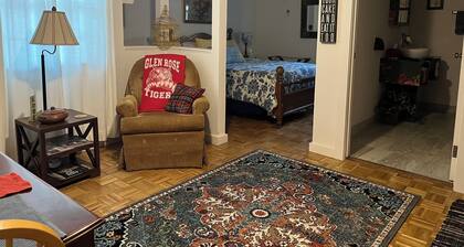 Couples retreat~two minute walk to historic downtown Square~Centrally located.