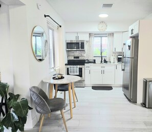 Microwave, oven, stovetop