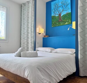 2 sovrum, strykjärn/strykbräda, resesäng och wi-fi