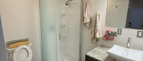 Toallas, jabón, papel de baño