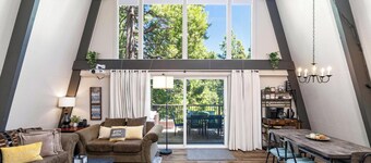 APRIL SNOW AT ALPINE CHALET- A MOTHER'S DAY GIFT -5 MIN TO PINECREST LAKE FUN!
