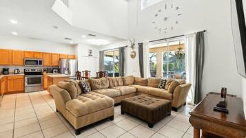 Smart TV, foosball, table tennis