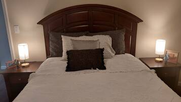 1 makuuhuone, silitysrauta/-lauta, ilmainen Wi-Fi, vuodevaatteet