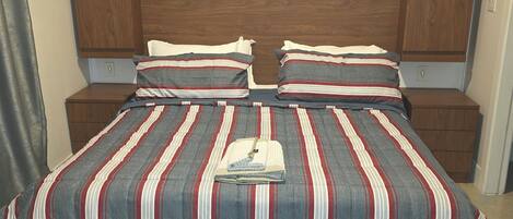 Strykejern/-brett, wi-fi og sengetøy