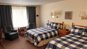 2 bedrooms, bed sheets
