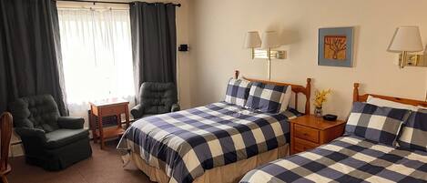 2 habitaciones y ropa de cama