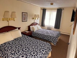 2 bedrooms, bed sheets