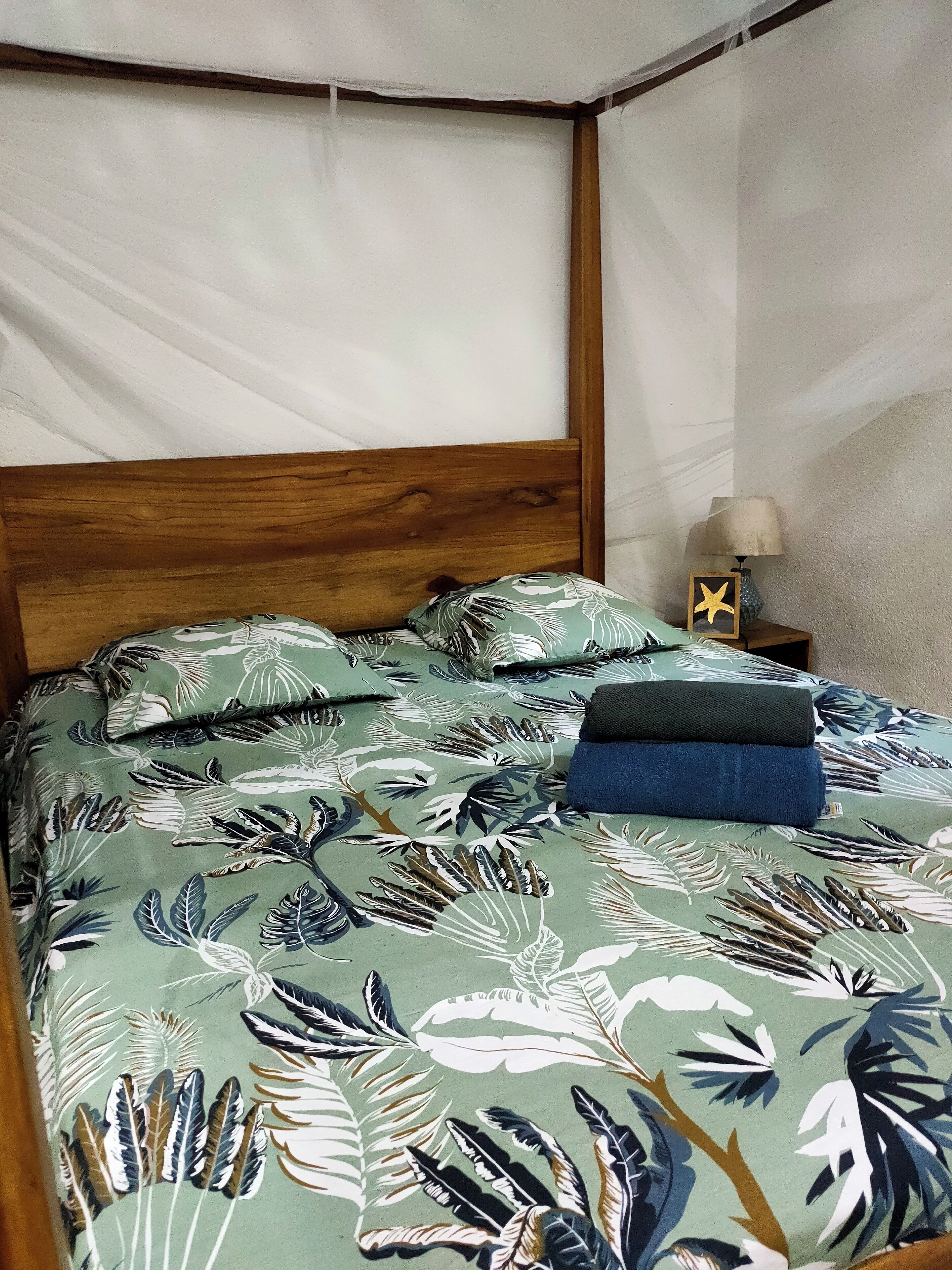 Bungalow 3 Confort, vue jardin | Free WiFi