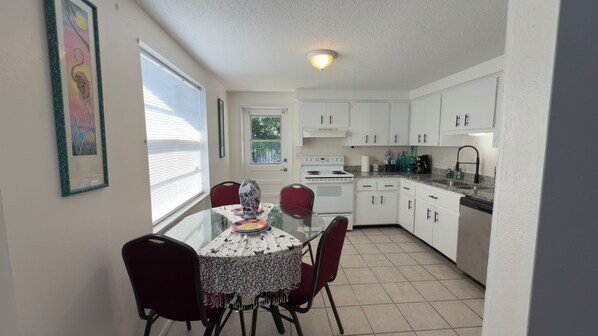 Microwave, oven, dishwasher