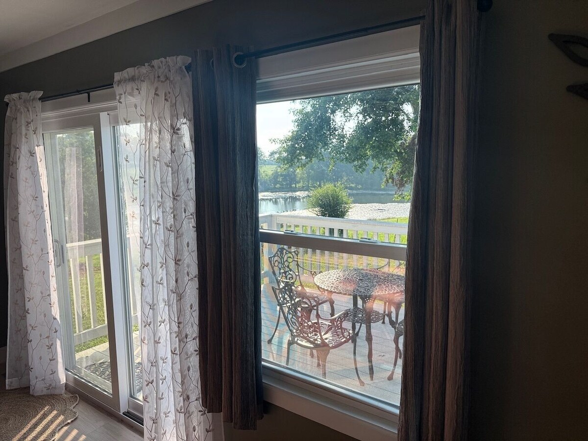 Photo 11 of Pond View provides a quiet privacy just 8 minutes from the airport.