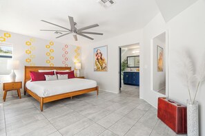 4 bedrooms, iron/ironing board, free WiFi