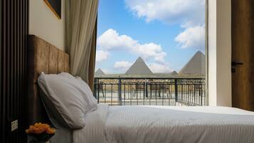 Deluxe Double Room, 2 Twin Beds, Mountain View | Mountain view