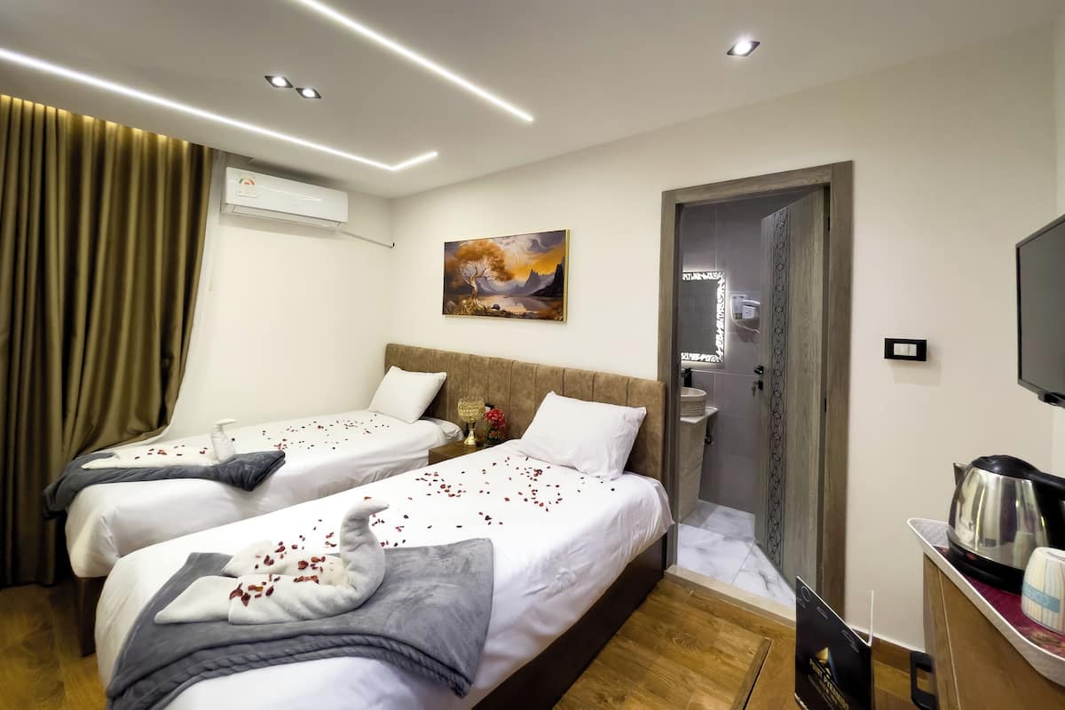 Phòng 2 giường đơn Tiêu chuẩn | Két bảo mật tại phòng, trang trí khác biệt