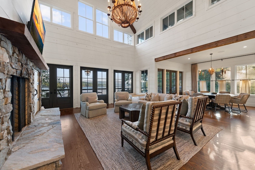 Lakeview Landing -Lakefront, Private Dock, Wood Burning Fireplace - Blue Ridge, GA