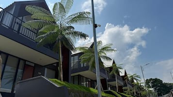 Fassade der Unterkunft