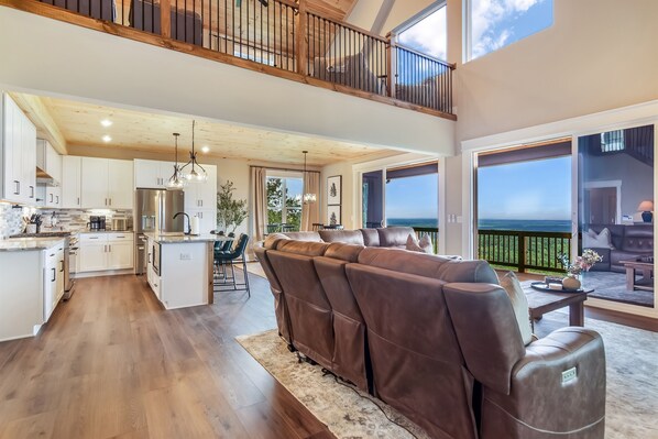 Een smart-tv en een open haard