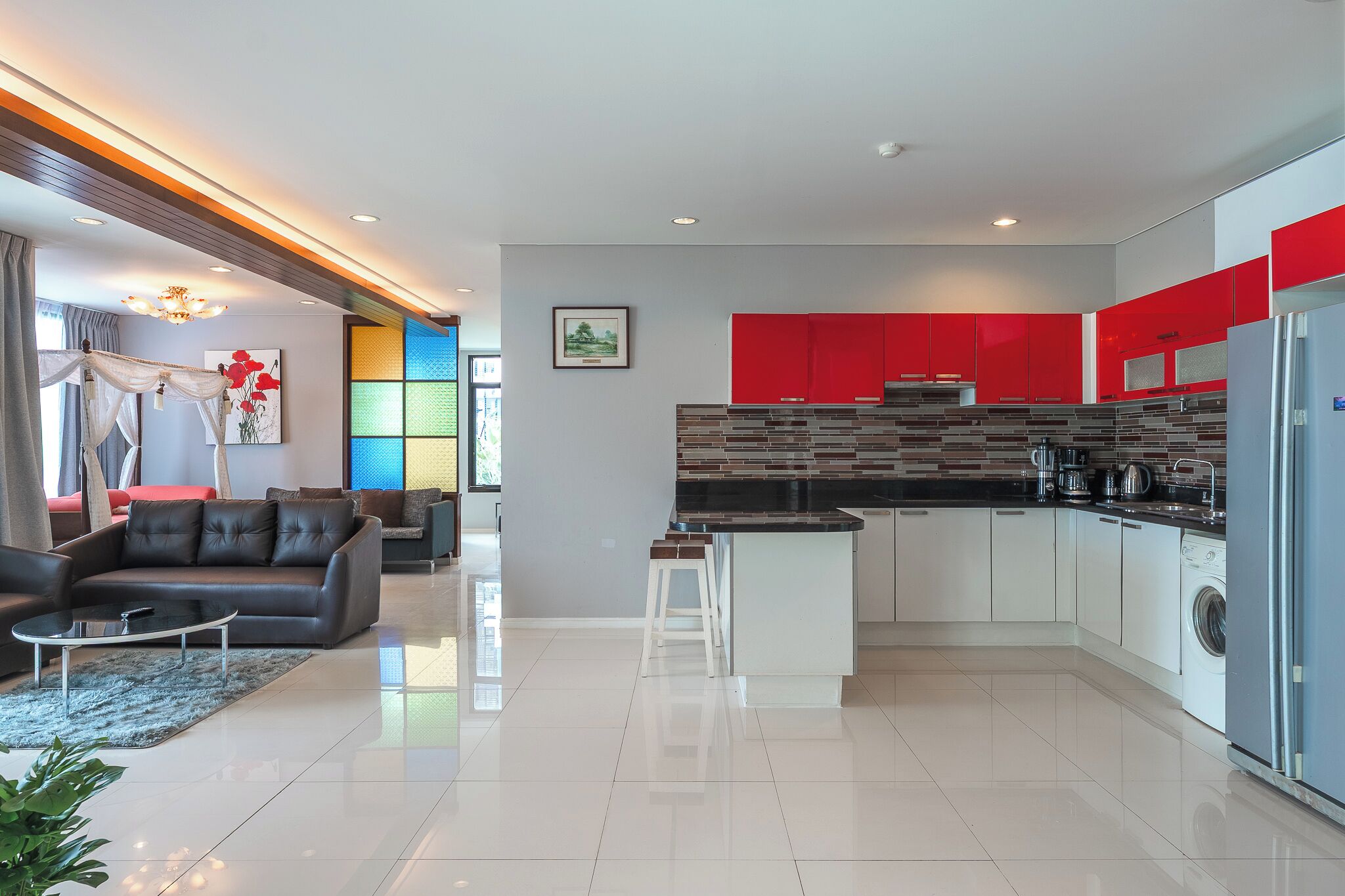 公寓, 阳台 | 私人厨房