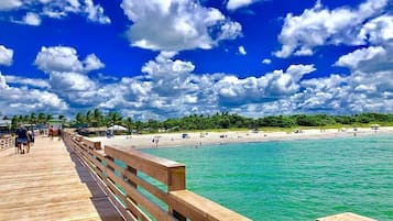 Sun loungers, beach towels