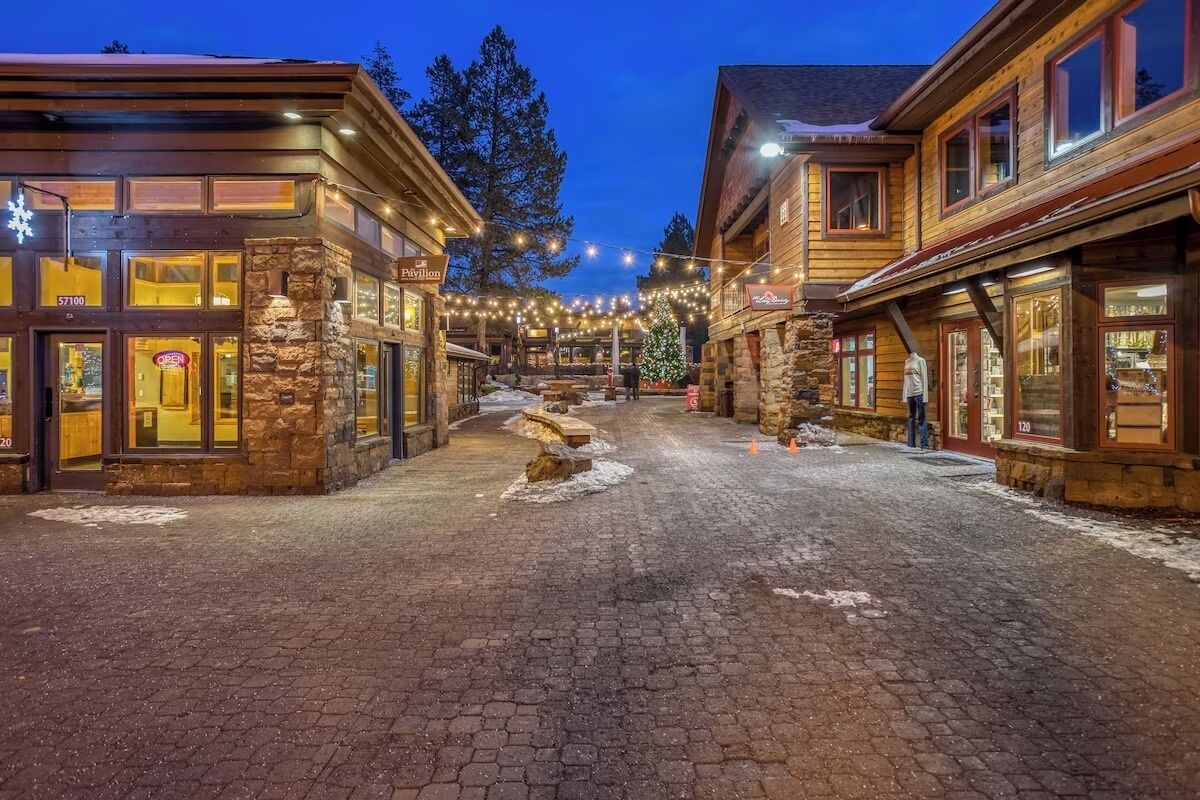 Winter in the Sunriver Village