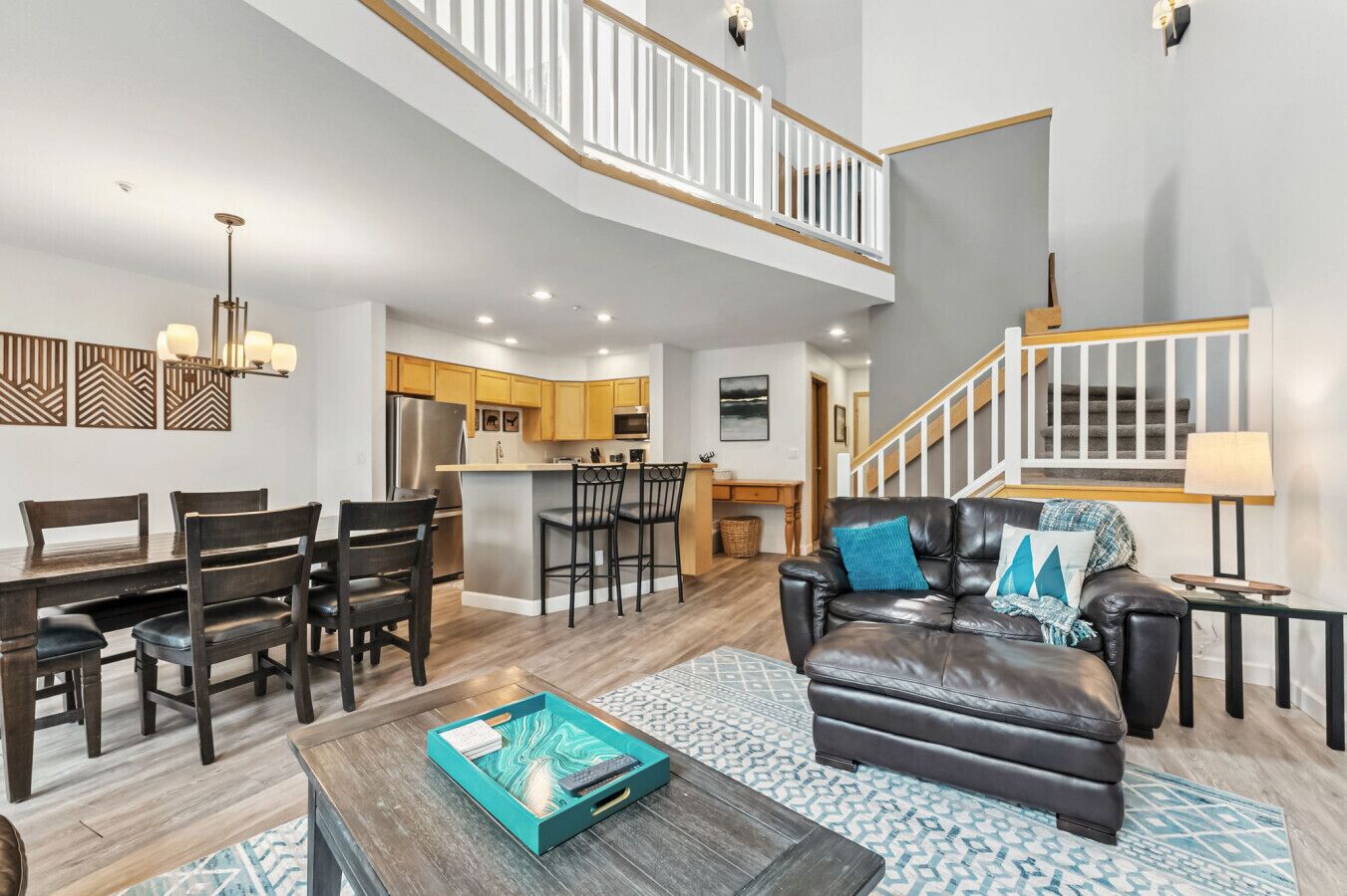 Televisión, chimenea